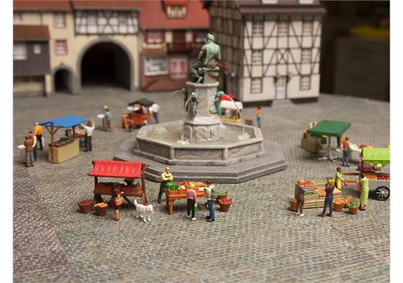 Noch 16230 Figuren-Themenwelt „Kaffeestand" - H0 (1.87) | Bild 2