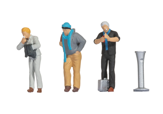 Noch 16604 Funny-Scenes „Raucherpause" - H0 (1:87) | Bild 1