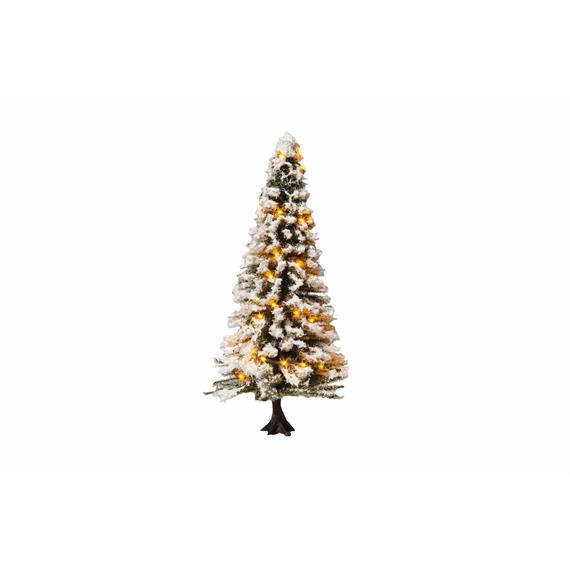 Noch 22130 Beleuchteter Weihnachtsbaum, beschneit mit LED
