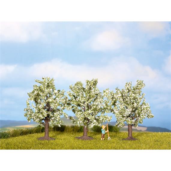 Noch 25111 Obstbäume weiss blühend - H0 (1:87)
