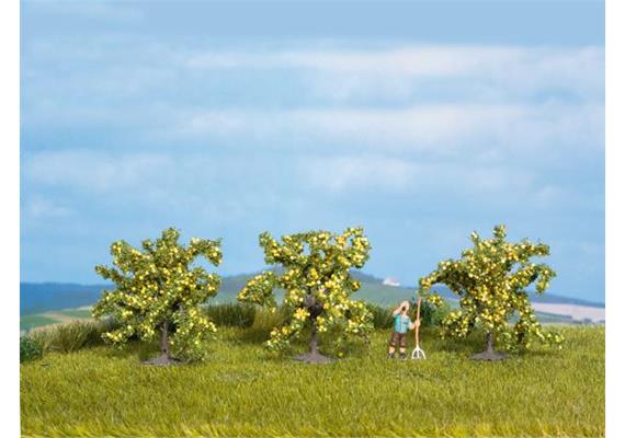 Noch 25115 Zitronenbäume 4 cm hoch, 3 Stück | Bild 1