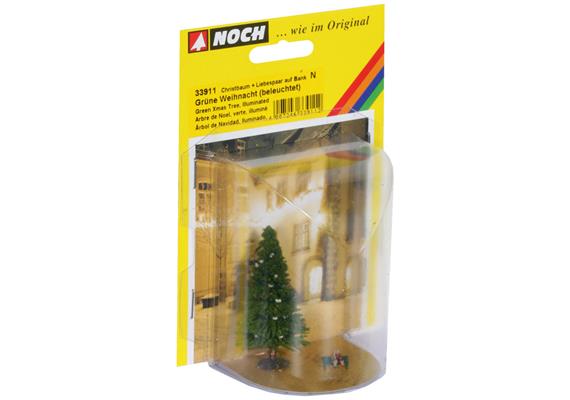 Noch 33911 grüne Weihnacht (beleuchtet) N | Bild 2