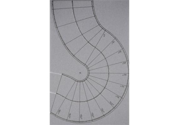 Noch 34204 Universalkurve Bundesstrasse grau (2 Stk.) - N (1:160) | Bild 2