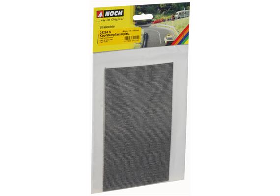 Noch 34224 Kopfsteinpflasterplatz, 2 Stück - N (1:160) | Bild 2