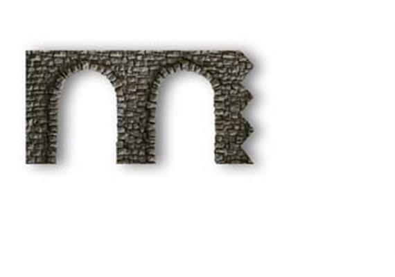 NOCH 34942 Arkadenmauer offen, 19 x 9 cm - N (1:160)