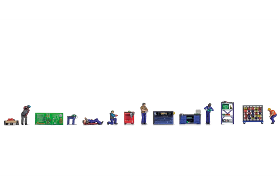 Noch 35902 Figuren-Themenwelt „Werkstatt“ - N (1:160) | Bild 1
