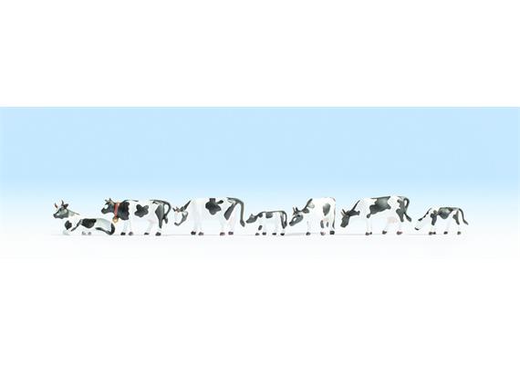 Noch 36721 Kühe schwarz-weiss Spur - N (1:160)