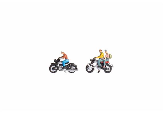 NOCH 36904 Motorradfahrer - N (1:160)