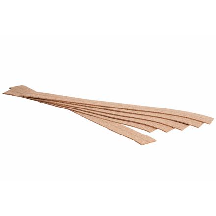 NOCH 50492 Kork-Gleisbettung, 2 mm hoch, 18 Stück, je 2,8 x 50 cm - N (1:160)