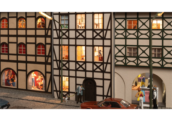 Noch 51280 micro-rooms Doppel-LED, kalt-weiss, 4 Stück - H0, H0m, TT, N, Z, 0, 1, G | Bild 5