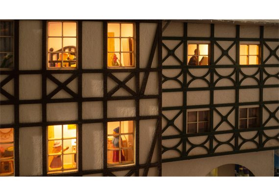 Noch 51285 micro-rooms Doppel-LED, warm-weiss, 4 Stück | Bild 6