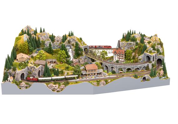 Noch 53605 Easy-Track Trassenbausatz "Andreastal" - H0 (1:87) | Bild 2