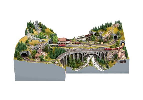 Noch 53620 Easy TRACK Trassenbausatz "St. Andreas" - H0 (1:87) | Bild 3