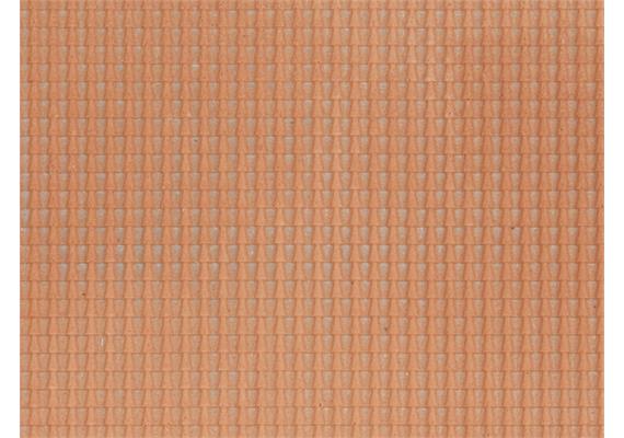 Noch 60350 Strukturfolie Dachpfanne rot | Bild 1