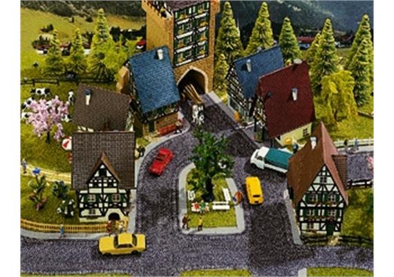 NOCH 60430 Kopfsteinpflaster, 50 mm breit, in 2 Rollen à 1 m - H0 (1:87) | Bild 2