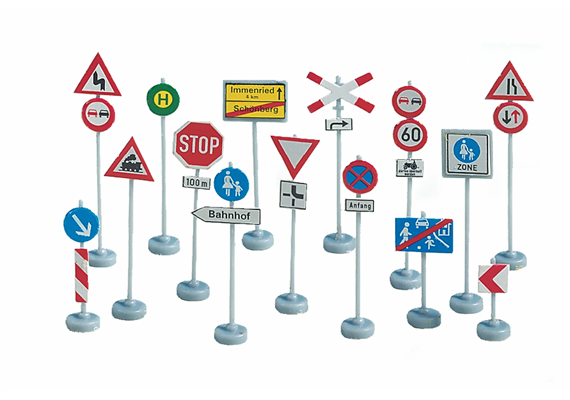 NOCH 60521 Verkehrszeichen - H0 (1:87) | Bild 1