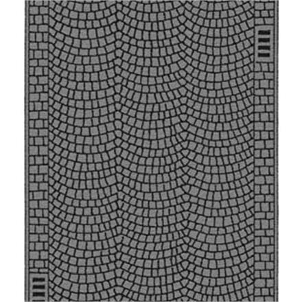 NOCH 60722 Kopfsteinpflaster, 100 x 6,6 cm - H0 (1:87)