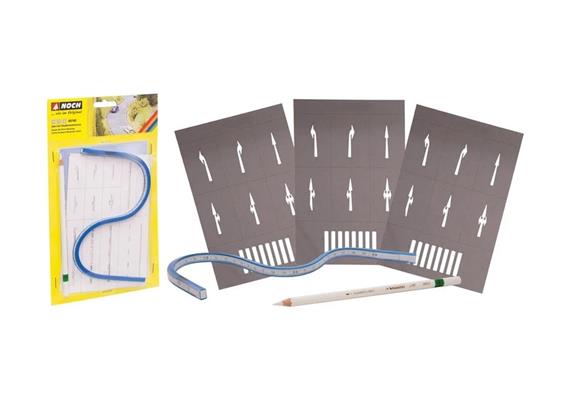 NOCH 60817 Perfekt-Set "Strasse" - H0, N, TT | Bild 6