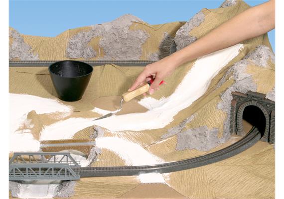 NOCH 60920 Montage-Spachtel, weiss, glatt, 500 g | Bild 2