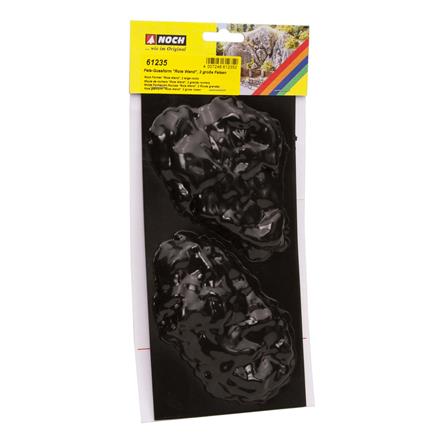 Noch 61235 Fels-Gussform “Rote Wand”, 2 große Felsen, 200 ml
