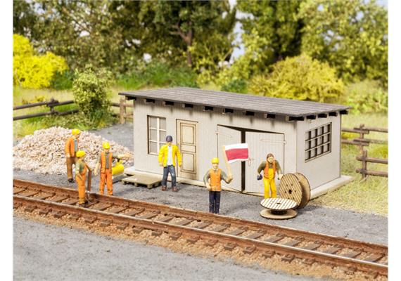 Noch 65611 LaserCut Themen-Set "Gleisbau" HO | Bild 1
