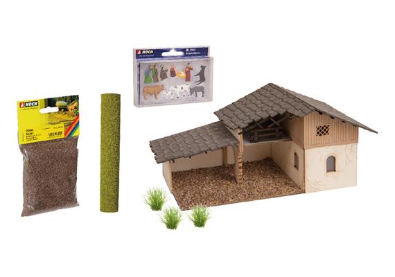 Noch 65620 Themen-Set “Weihnachtskrippe” - H0 (1:87) | Bild 2