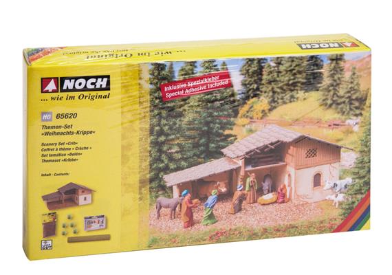 Noch 65620 Themen-Set “Weihnachtskrippe” - H0 (1:87) | Bild 6