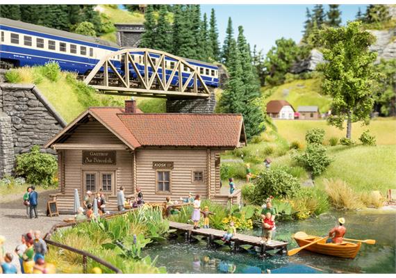 Noch 66409 Laser-Cut Ausflugs-Gaststätte "zur Bärenfalle" HO | Bild 2