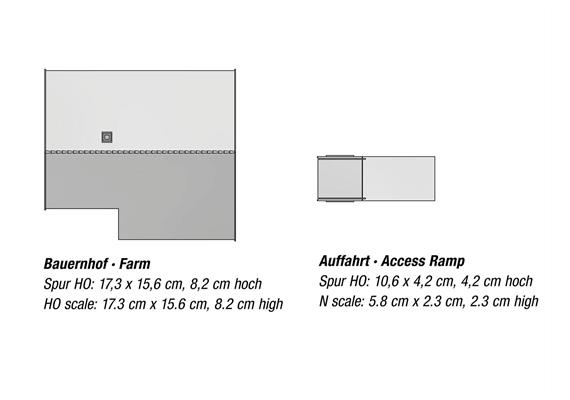 Noch 66714 Bauernhof, H0 1:87 | Bild 6