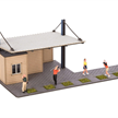 Noch 66810 Laser-Cut Golf-Driving-Range, ohne Figuren - H0 (1:87) | Bild 1