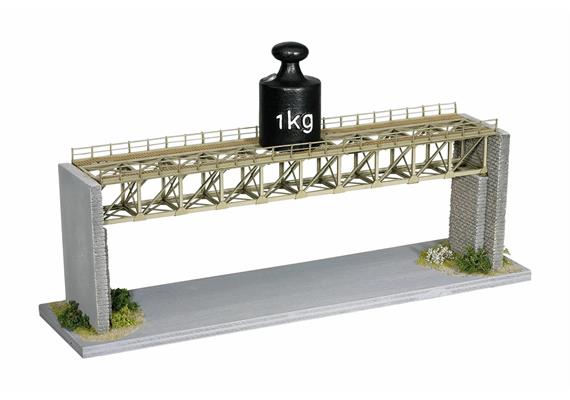 Noch 67027 Fischbauchbrücke 360 mm (Laser-Cut) - H0 (1:87) | Bild 6