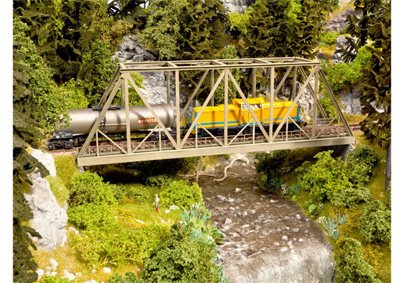 NOCH 67029 Kastenbrücke, mit Brückenköpfen - H0 (1:87) | Bild 1