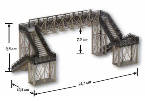 Noch 67070 Fussgängerübergang Grundbausatz | Bild 2