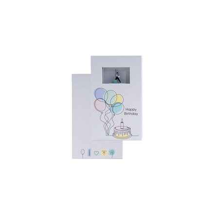 NOCH 99507 Geschenkbox „Happy Birthday”, 9 cm x 15 cm, 2,5 cm hoch