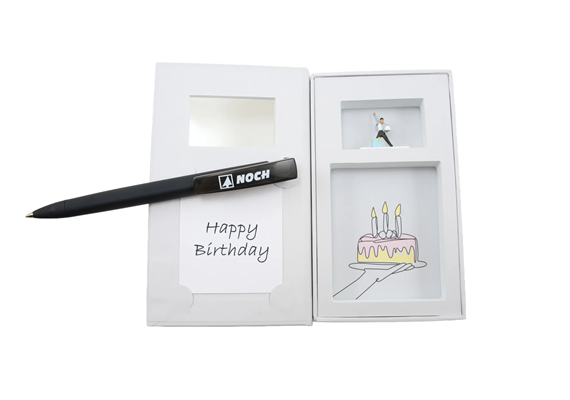 NOCH 99507 Geschenkbox „Happy Birthday”, 9 cm x 15 cm, 2,5 cm hoch | Bild 6