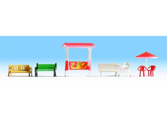 Noch Gartenmöbel HO | Bild 1