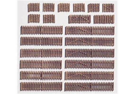 NOCH Gartenzaun, 7 mm hoch, ges. 55 cm - N (1:160) | Bild 1