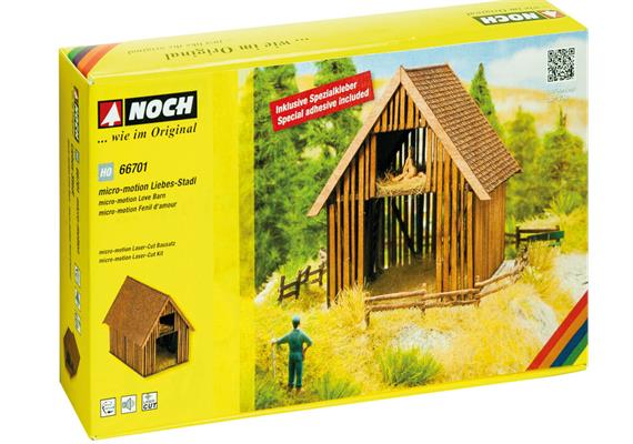 Noch Laser-Cut 66701 Liebes-Stadl HO | Bild 5