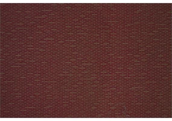 NOCH Laser-Cut Bastelplatte "Ziegelwand gealtert" HO | Bild 1