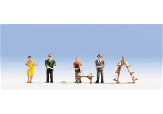 NOCH Zeitungsverkäufer - werkseitig ausverkauft 04.2015/sm
