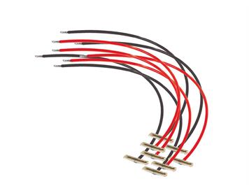 Peco PL-80 Schienenverbinder mit Kabel für Cd. 100/124 (4 Paar) - H0/0