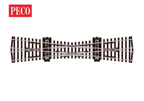 Peco SL-180 Kreuzungsweiche Cd 75 insulfrog - H0 (1:87)