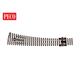 Peco SL-386 N Bogenweiche 10° rechts Code 80 insulfrog