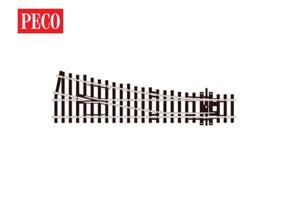 Peco SL-91 Weiche rechts 12°, Code 100 - H0 (1:87)