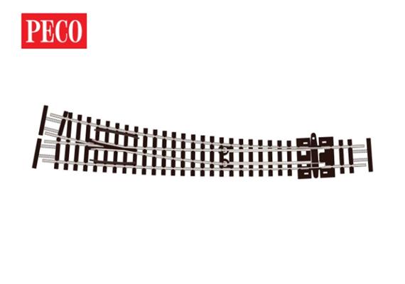 Peco SL-E386F N Bogenweiche re Cd 55 el - N (1:160)