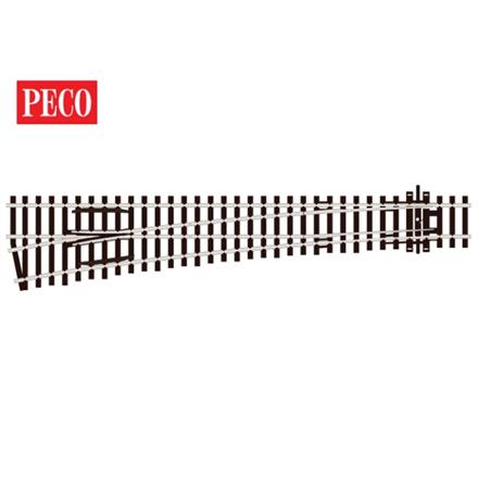 Peco SL-E89 Weiche links grosser Radius Cd100 electrofrog - H0 (1:87)