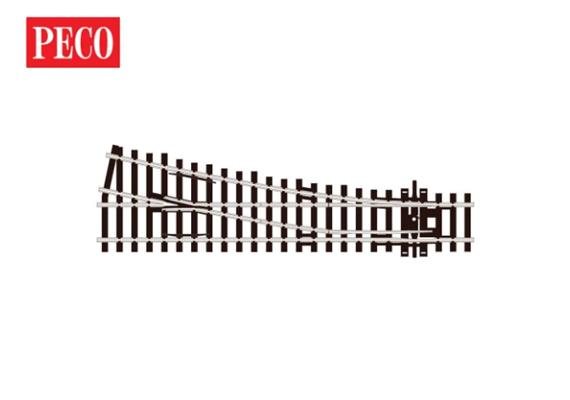 Peco SL-E91 Weiche rechts, kleiner Radius 12° Code 100 - H0 (1:87)