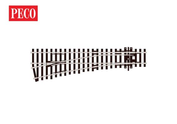 Peco SL-E92 Weiche links, kleiner Radius 12° Code 100 - H0 (1:87)