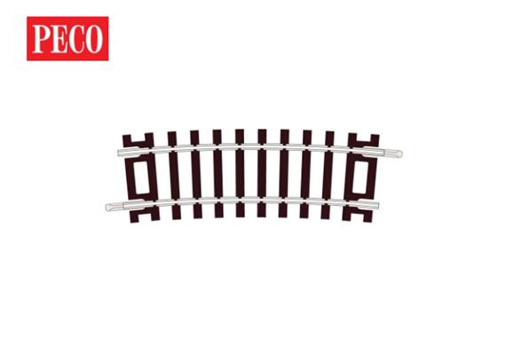 Peco ST-227 Gleis gebogen Radius 2 (438 mm, 11,25°, 1/32) Cd. 100 - H0 (1:87)
