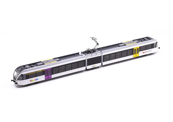 PIKO 27503 SBB Gtw 2/6 Thurbo 3teilig 733-1 mit 2 Stromabnehmern, DC 2L, analog - H0 | Bild 3